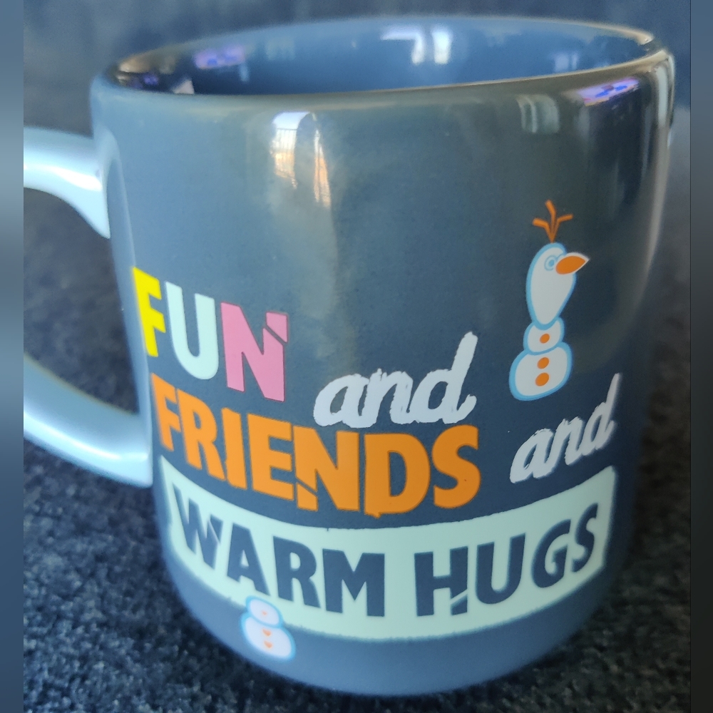 Disney Parks Olaf "Fun and Friends and Warm Hugs" Mug